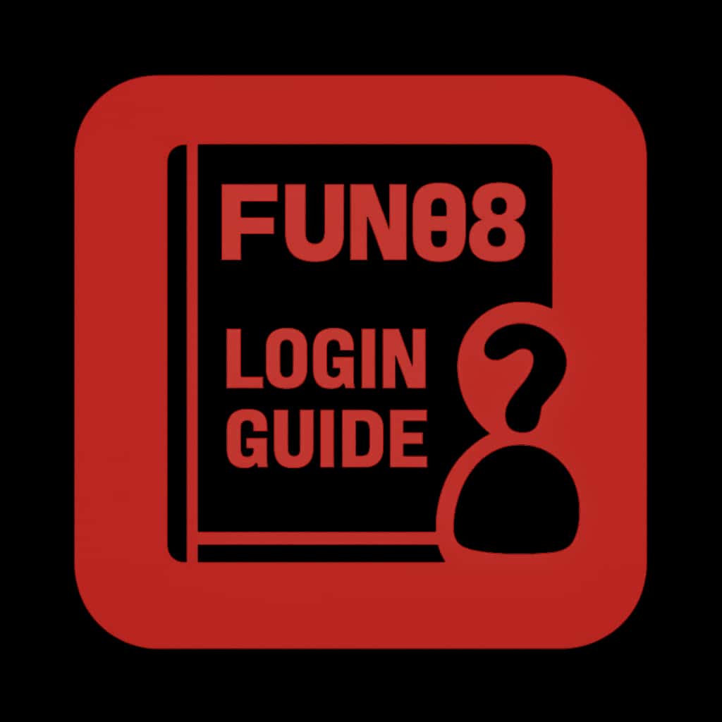 An icon illustrating the Fun88 Login Guide concept with a focus on clarity.