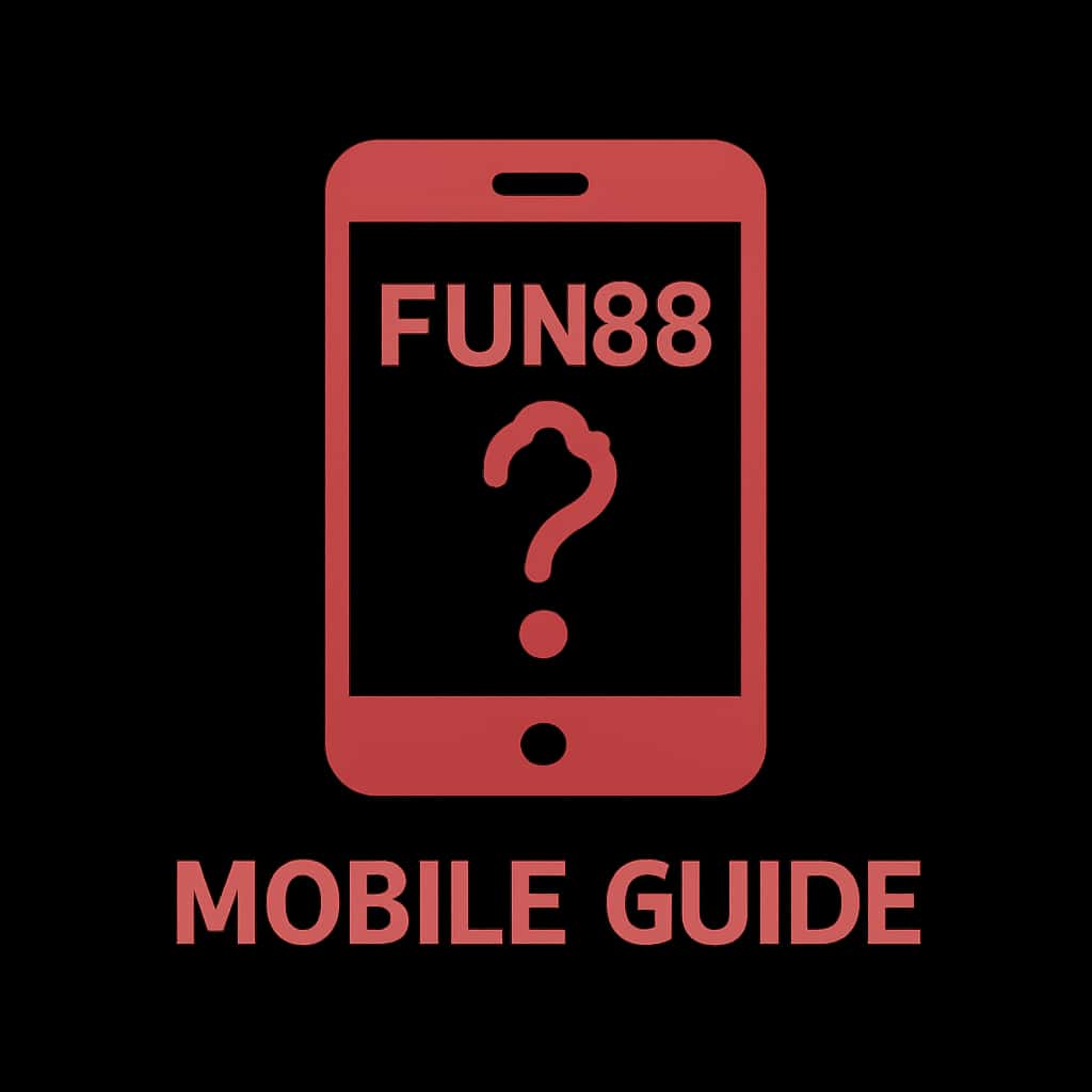 An icon representing Fun88 Mobile Guide with clear and professional design.