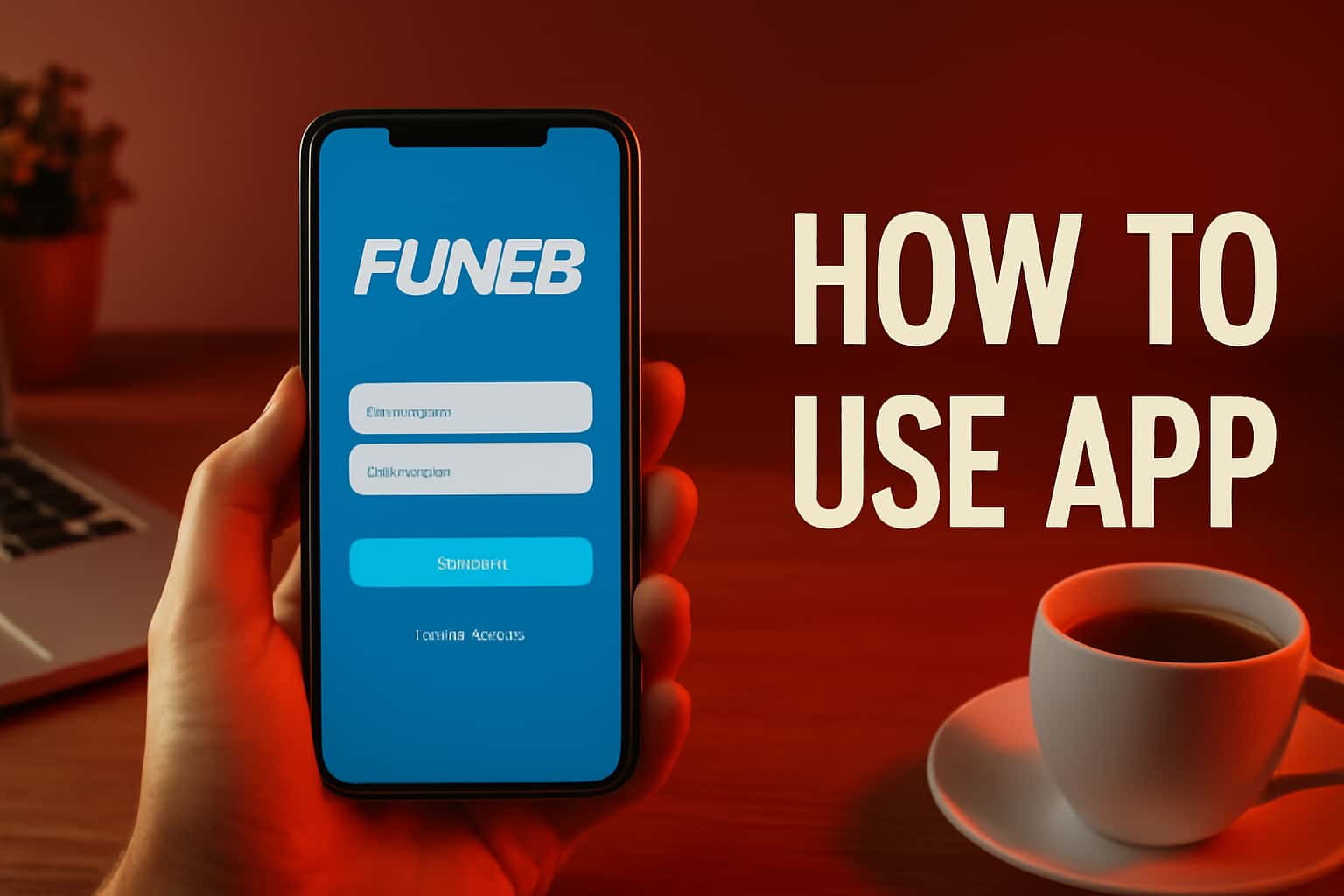 A sleek visualization of the Fun88 app interface showcasing various features.