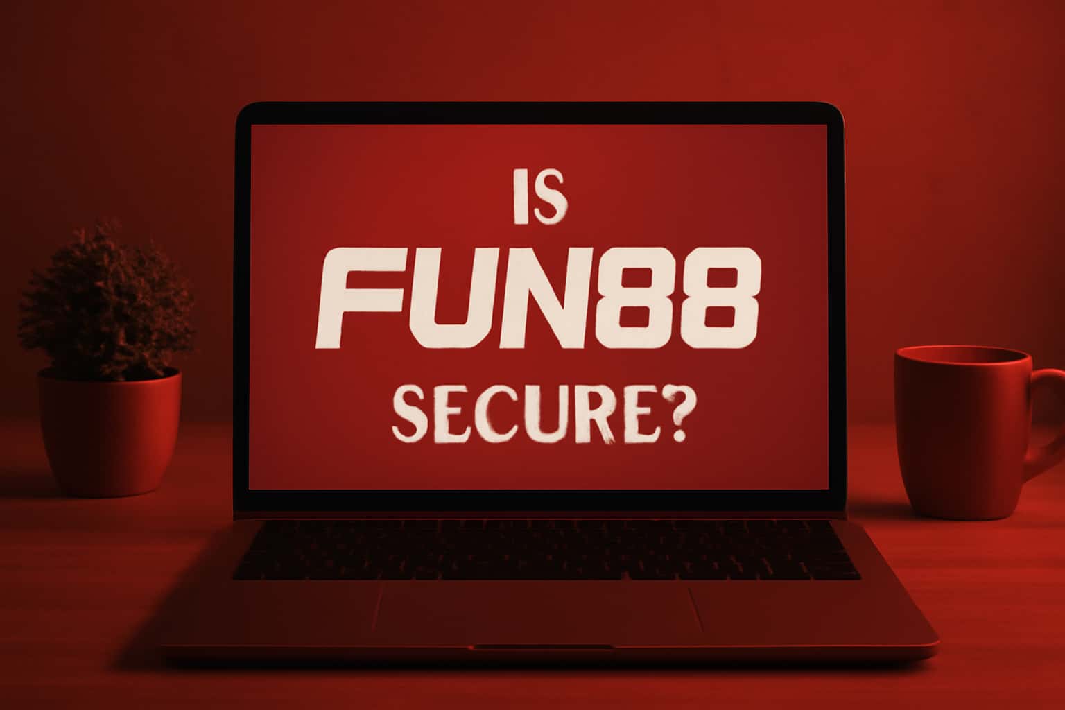 An informative visual depicting security measures at Fun88.