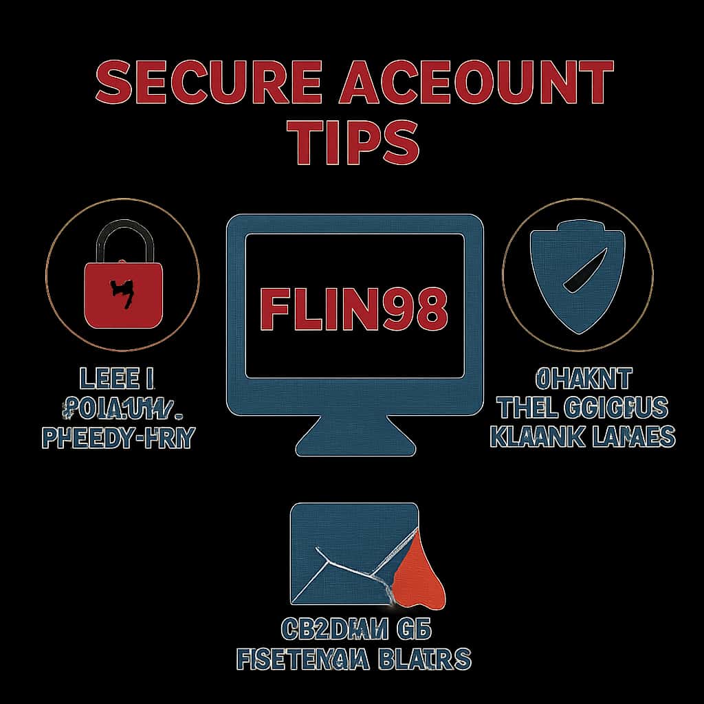 Illustration showcasing tips for securing Fun88 accounts.